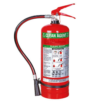 Modular Clean Agent Type Fire Extinguishers
