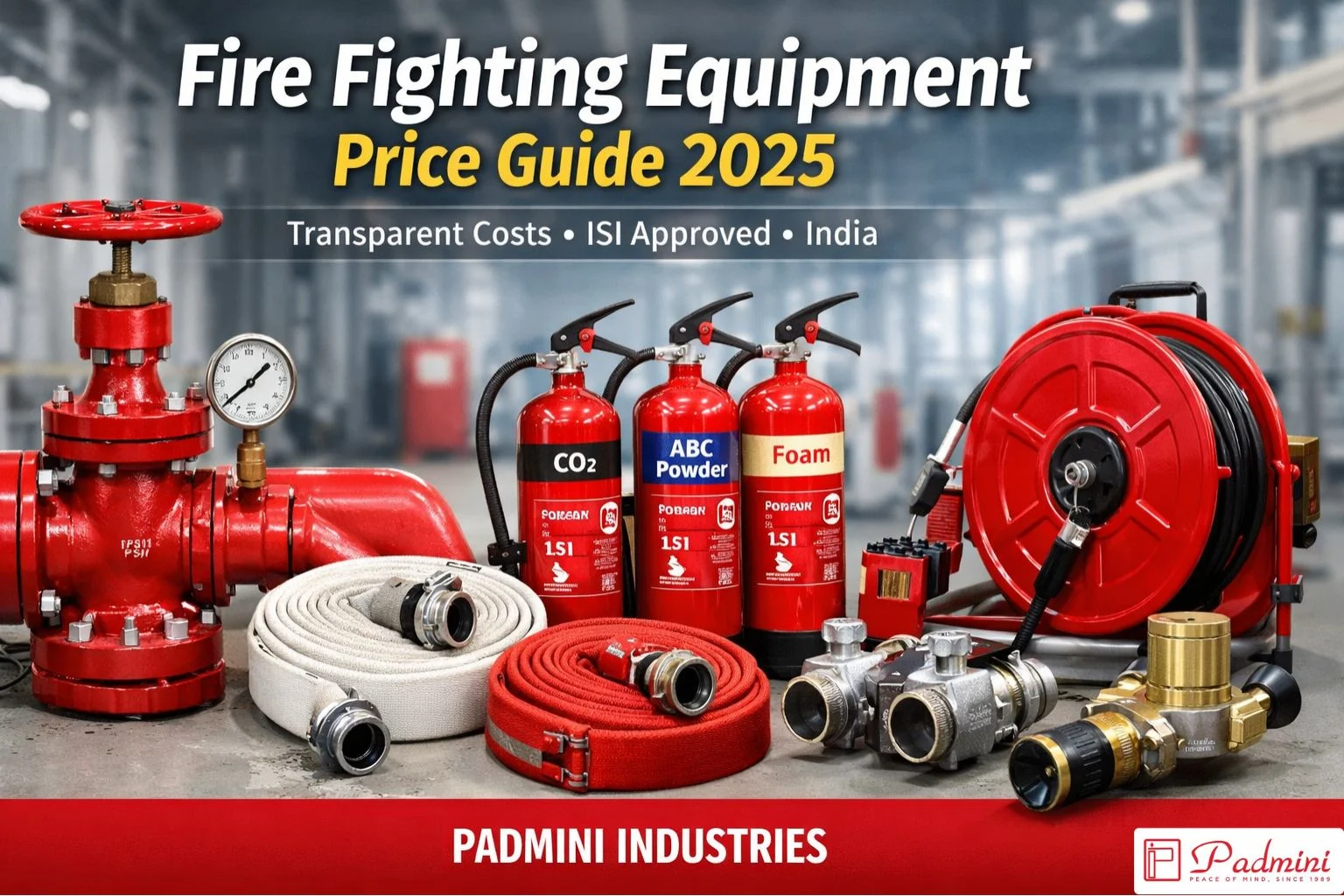 Fire Fighting Equipment Price Guide for 2025 (India Edition)