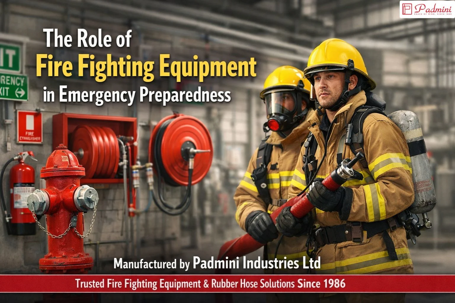 The Role of Fire Fighting Equipment in Emergency Preparedness